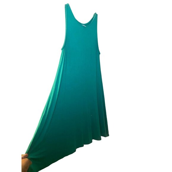 Old Navy Dreamy Green SL Knit Swing Dress  M - Picture 1 of 5